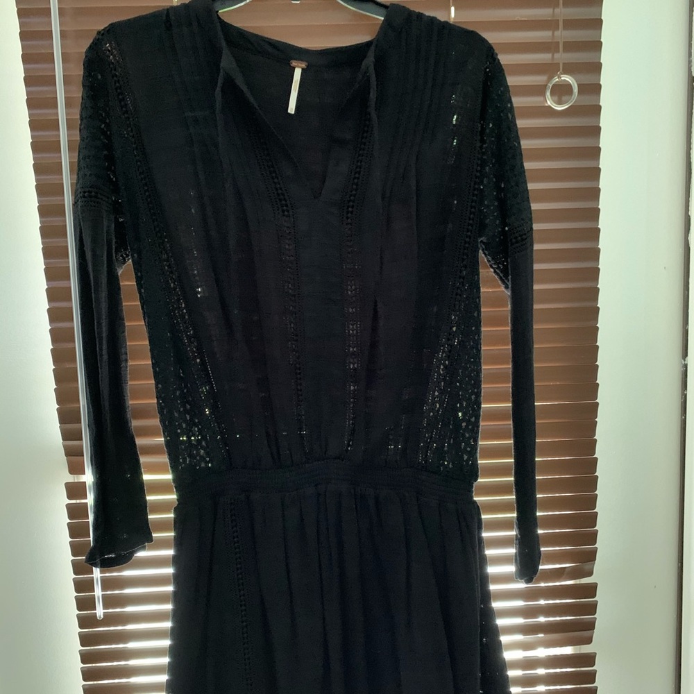 Free People Black Dress